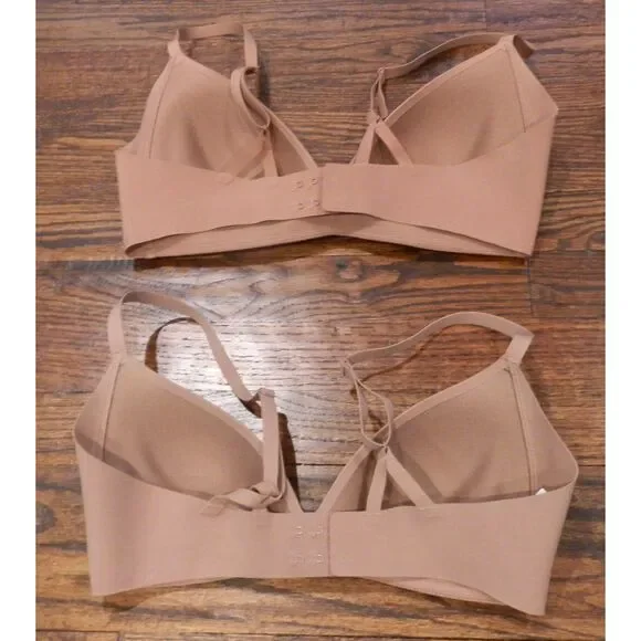 Lululemon Athletica Women's Brown Bra Lot of 2 Size 32C/34C READ - Picture 2 of 2